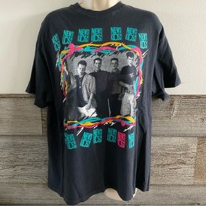 Vintage New Kids on the Block 1989 Tour Shirt size XL (I1)
